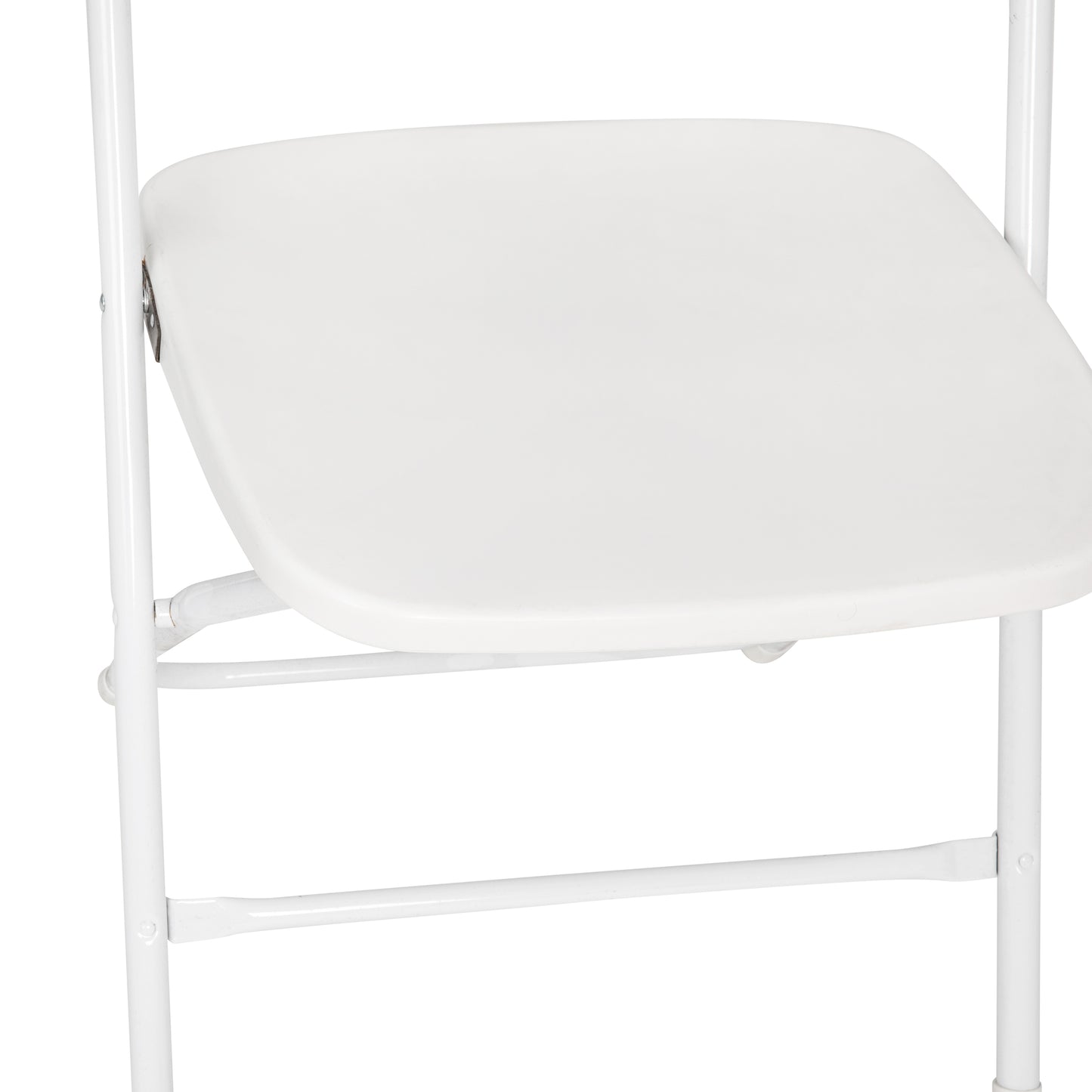 4 Pack White Folding Chairs 4-LE-L-3-W-WH-GG