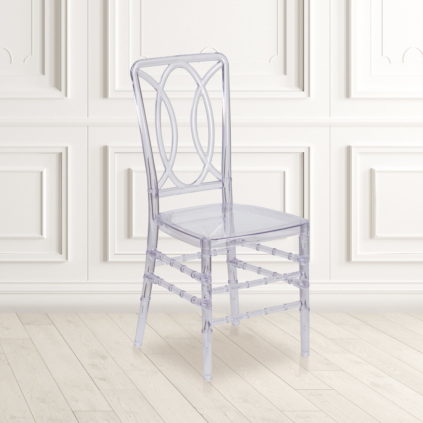 Clear Designer Stack Chair BH-H007-CRYSTAL-GG