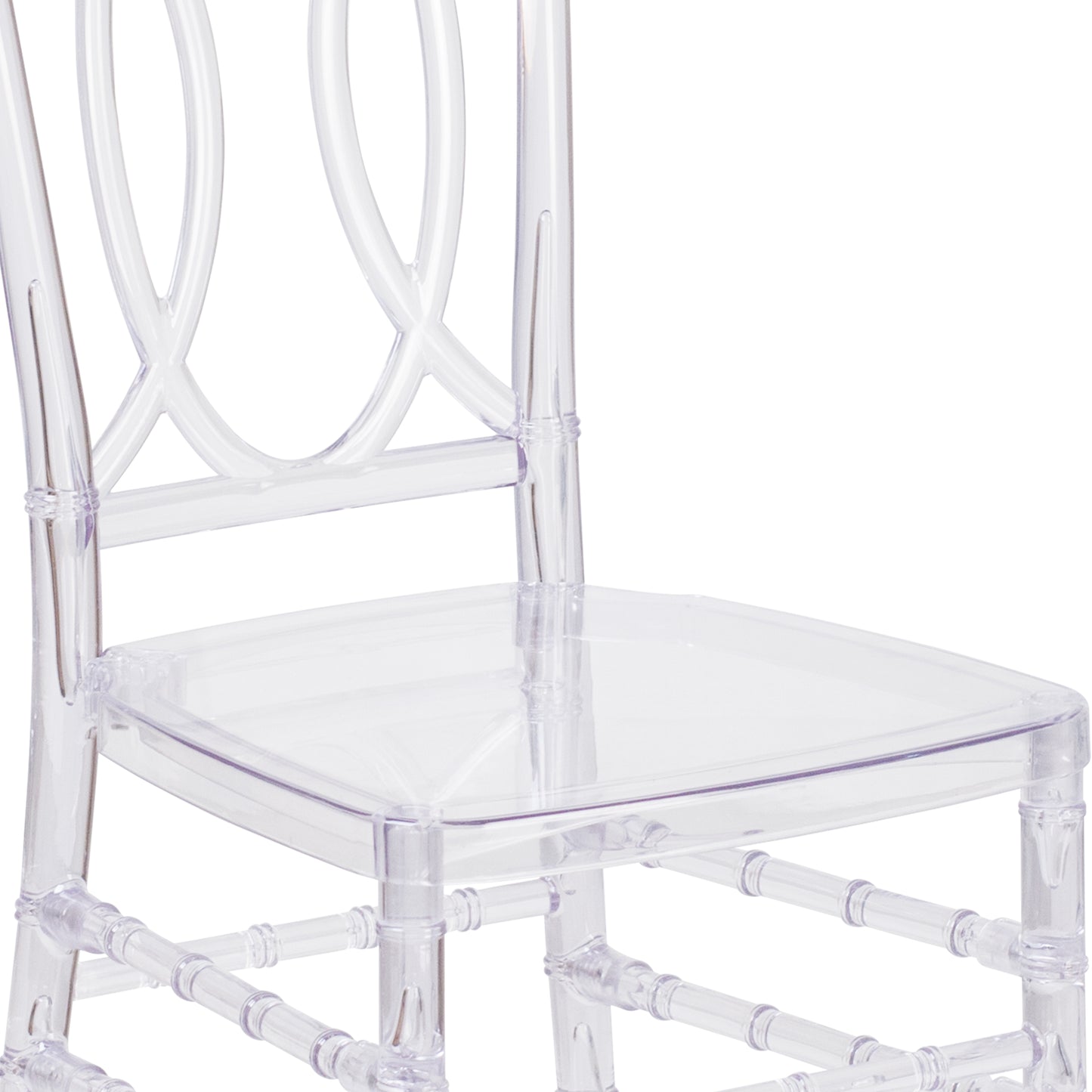 Clear Designer Stack Chair BH-H007-CRYSTAL-GG