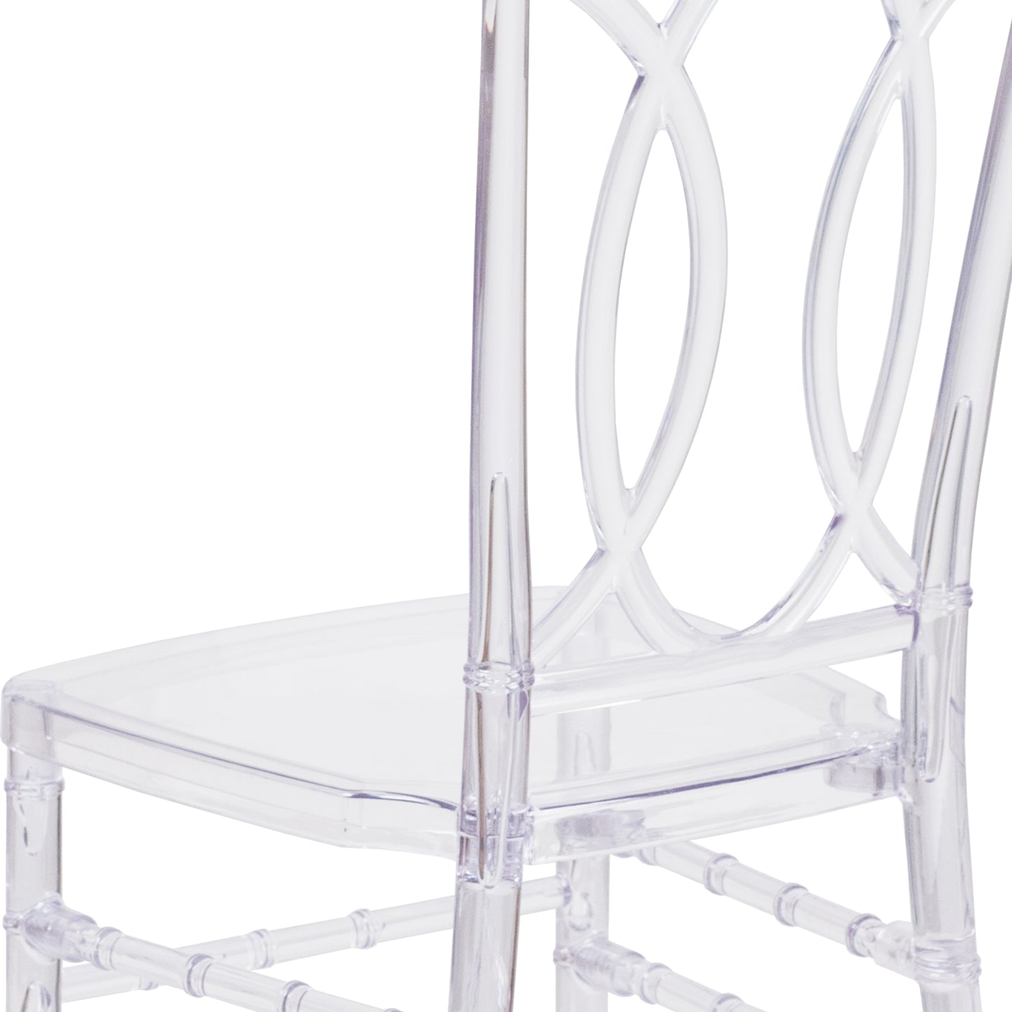 Clear Designer Stack Chair BH-H007-CRYSTAL-GG