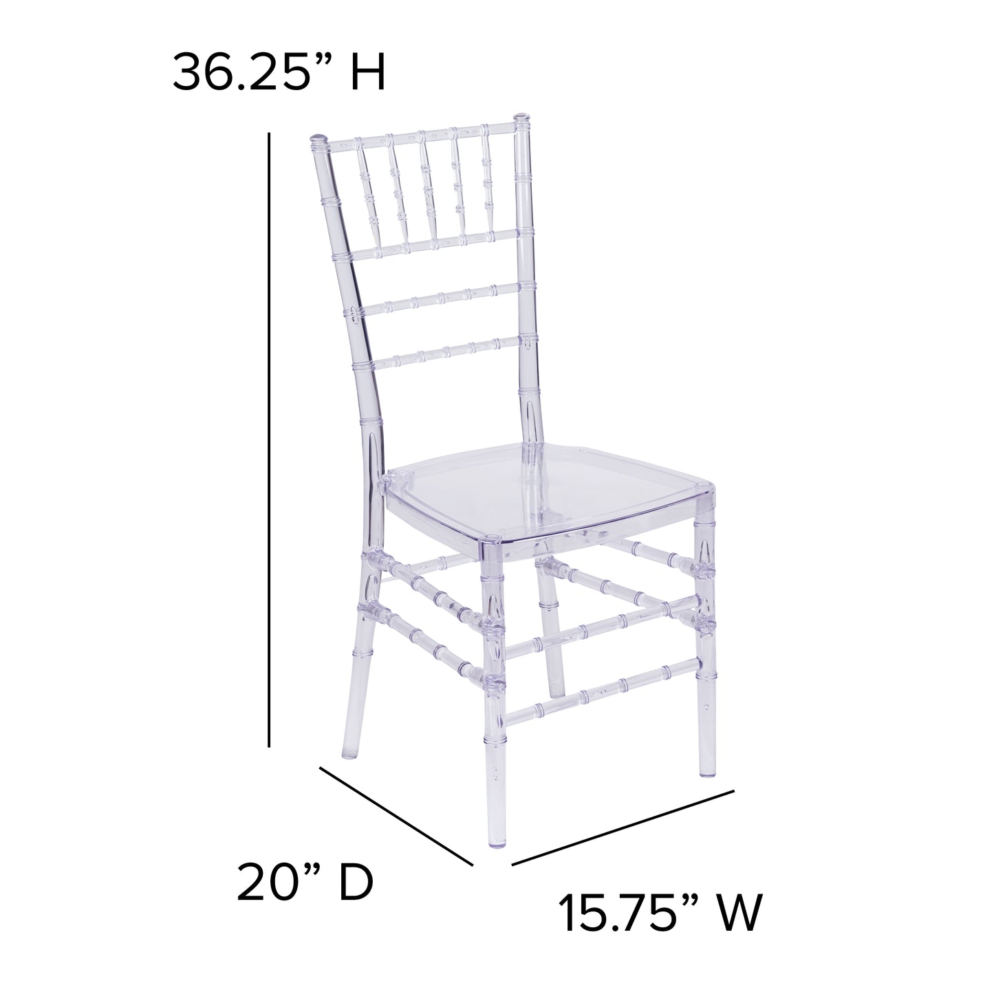 Ice Blue Chiavari Stack Chair BH-ICE-CRYSTAL-BL-GG