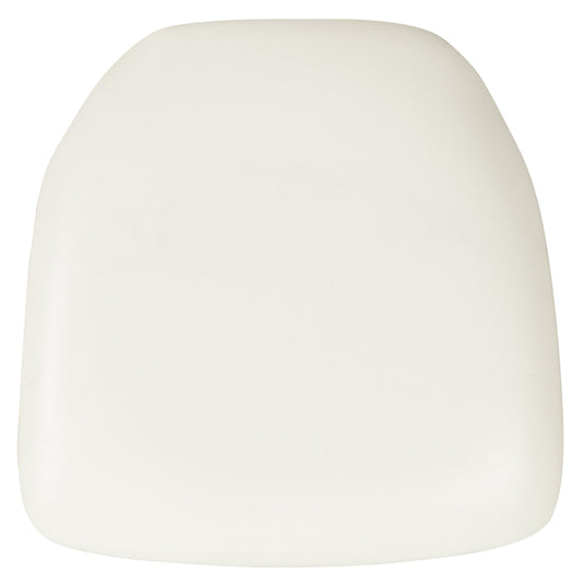 White Vinyl Cushion BH-WH-HARD-VYL-GG