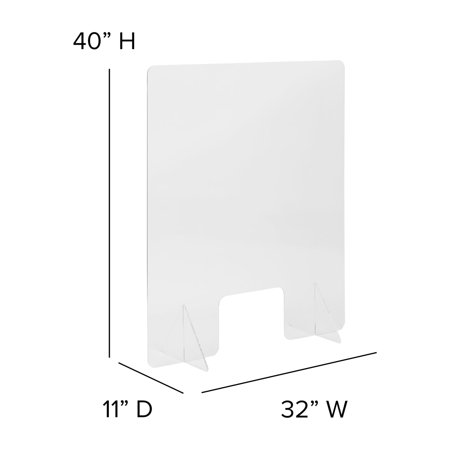 Free-Standing Register Shield BR-ASLF-3240-GG