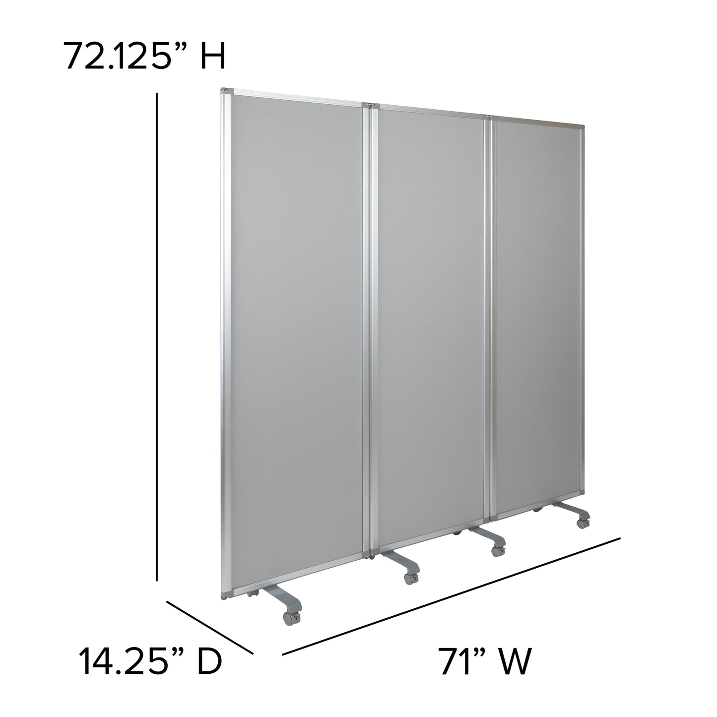 Dry Erase/Cloth Partition BR-PTT001-3-MP-60183-GG