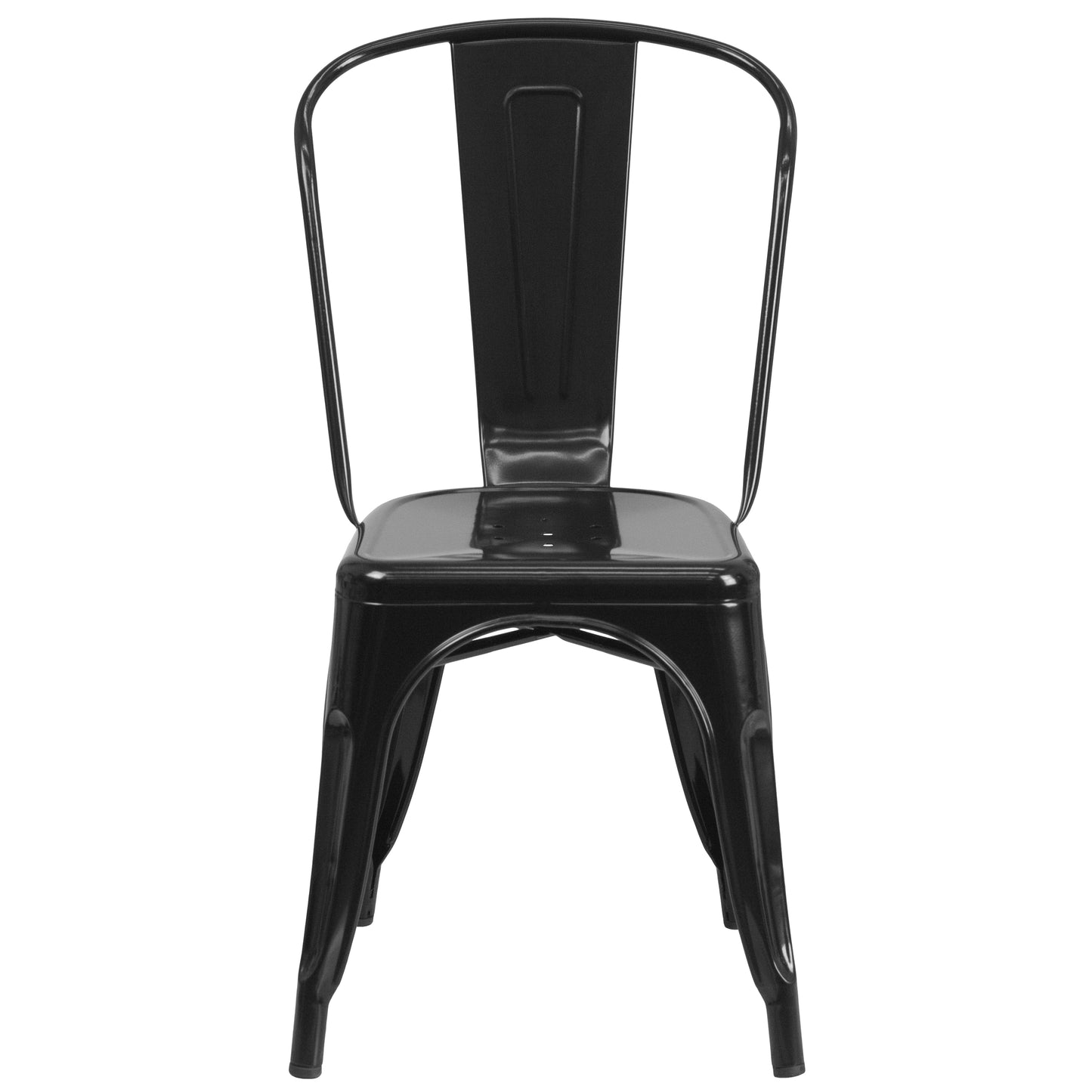 Black Metal Chair CH-31230-BK-GG