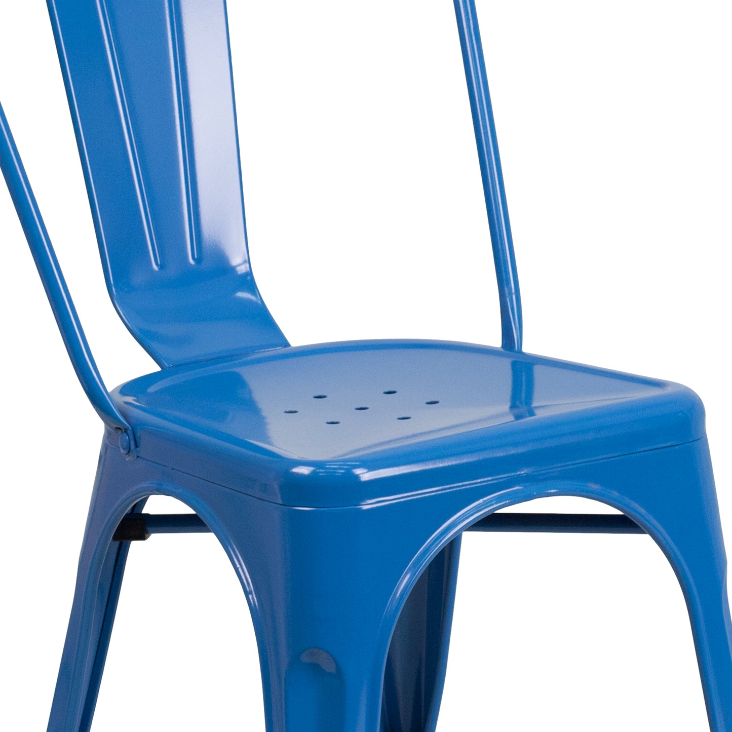 Blue Metal Chair CH-31230-BL-GG