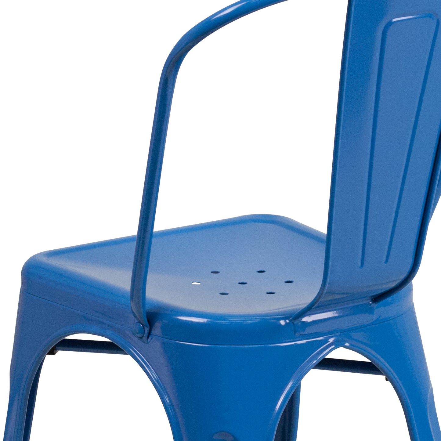 Blue Metal Chair CH-31230-BL-GG