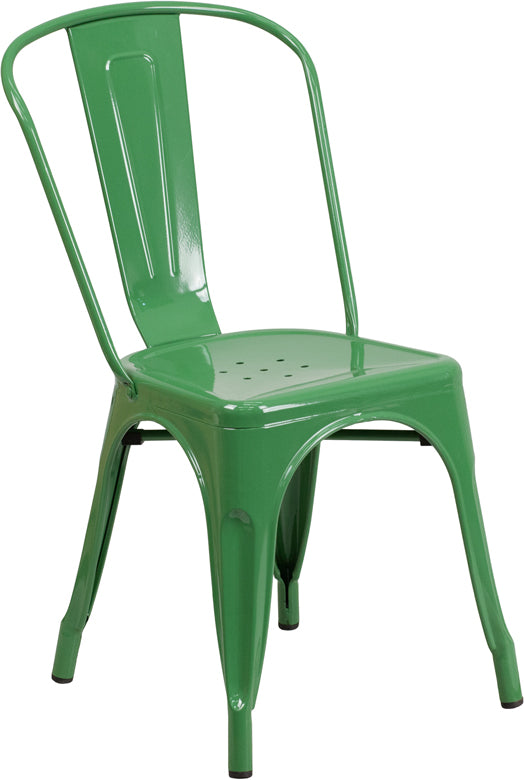 Green Metal Chair CH-31230-GN-GG