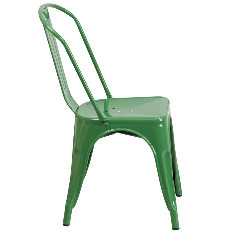 Green Metal Chair CH-31230-GN-GG