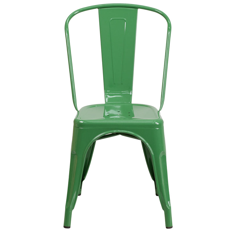 Green Metal Chair CH-31230-GN-GG