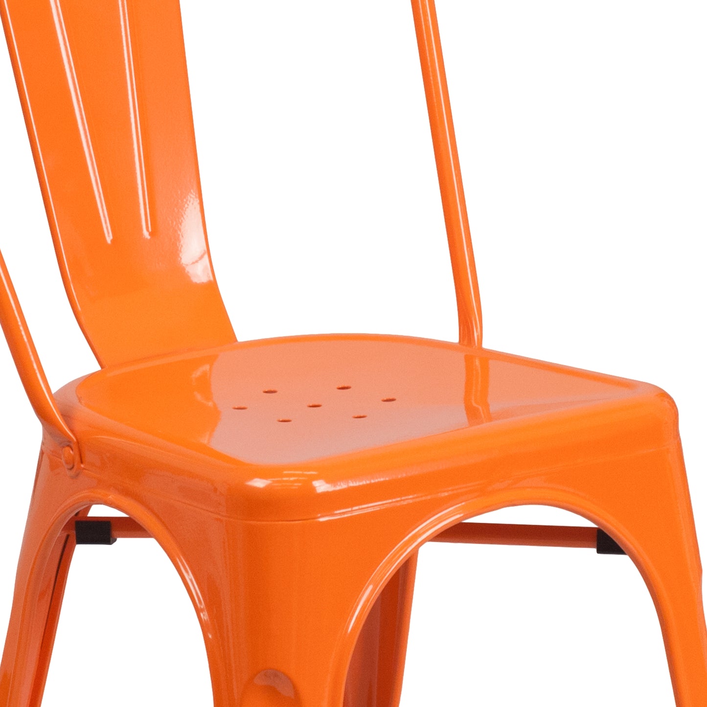 Orange Metal Chair CH-31230-OR-GG