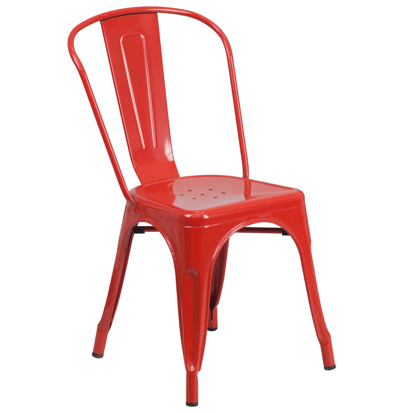 Red Metal Chair CH-31230-RED-GG