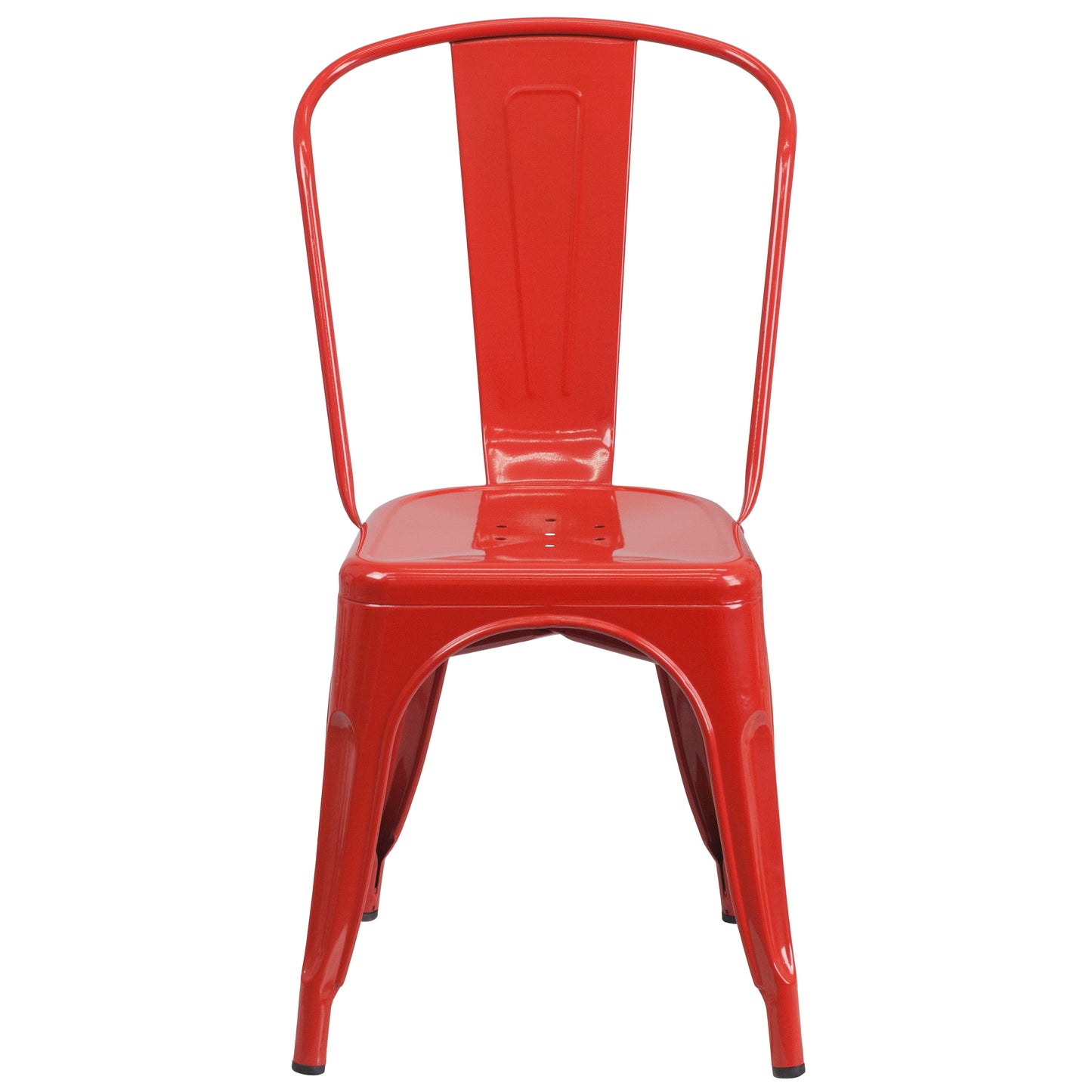 Red Metal Chair CH-31230-RED-GG