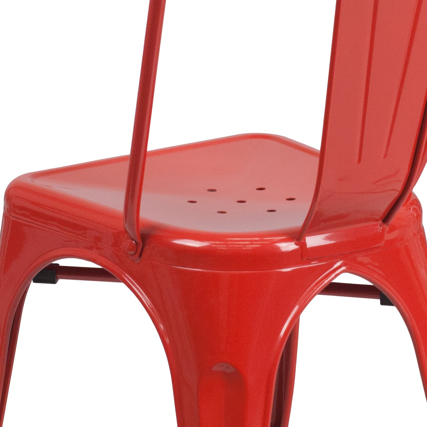 Red Metal Chair CH-31230-RED-GG