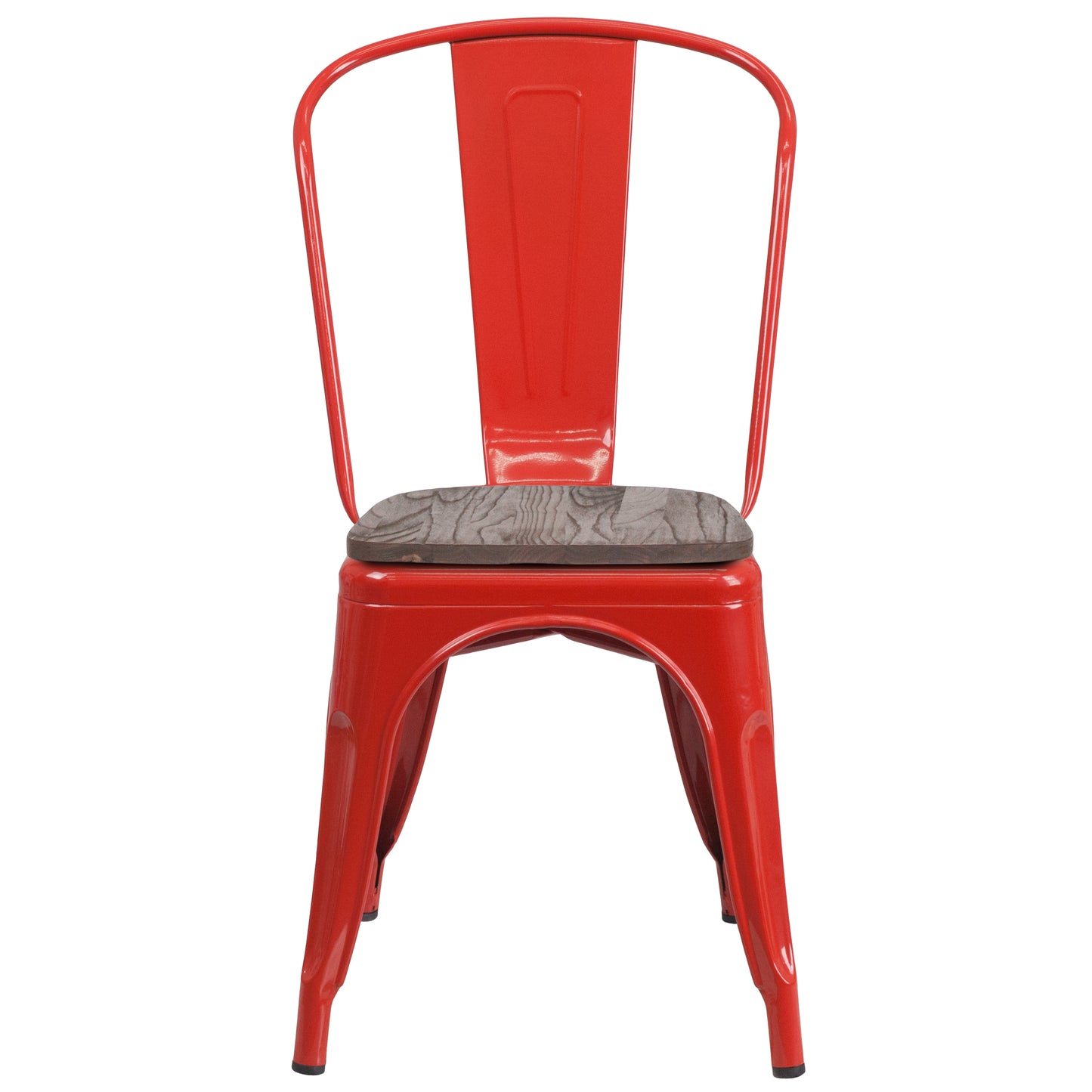 Stackable Metal Dining Chair for Indoor Spaces