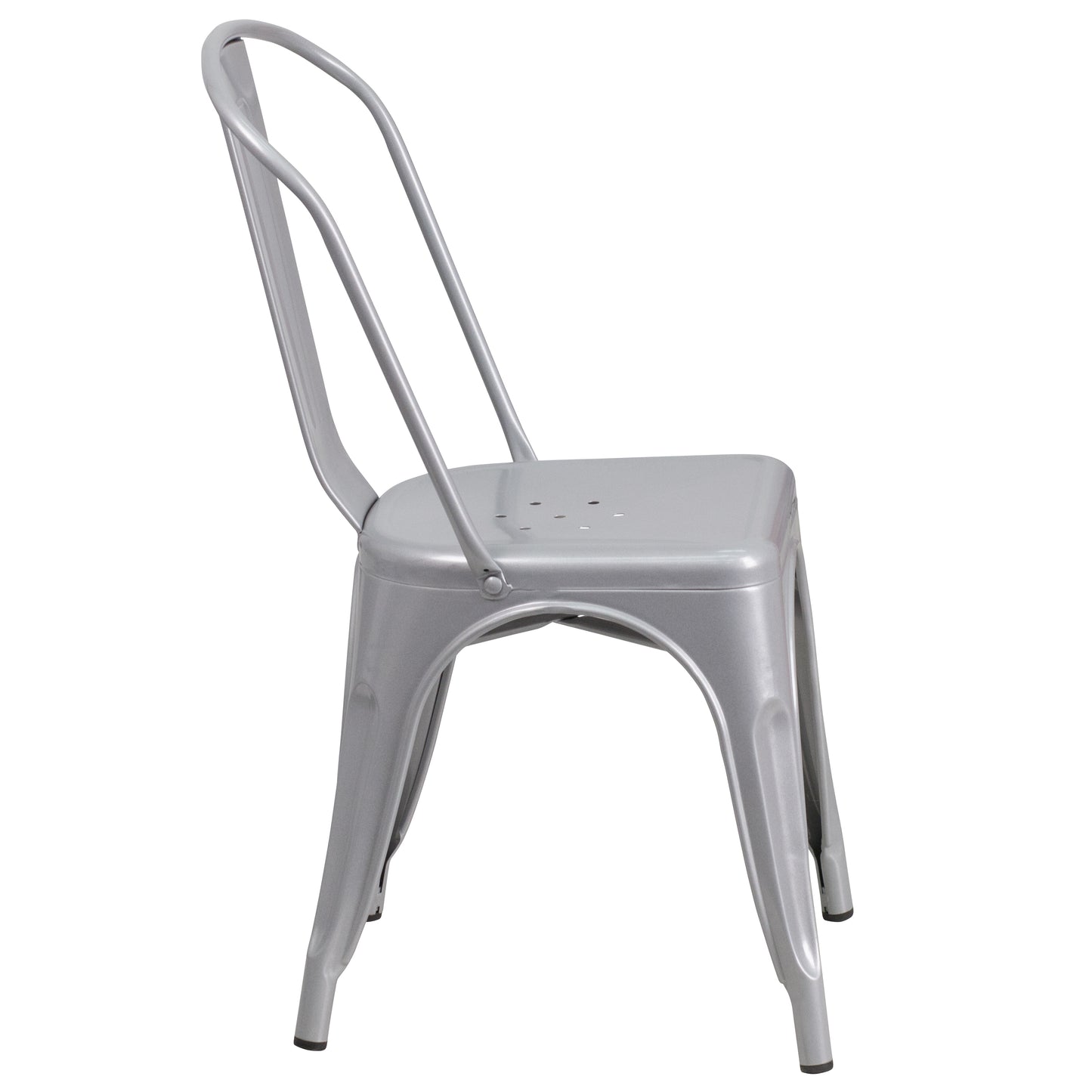 Silver Metal Chair CH-31230-SIL-GG