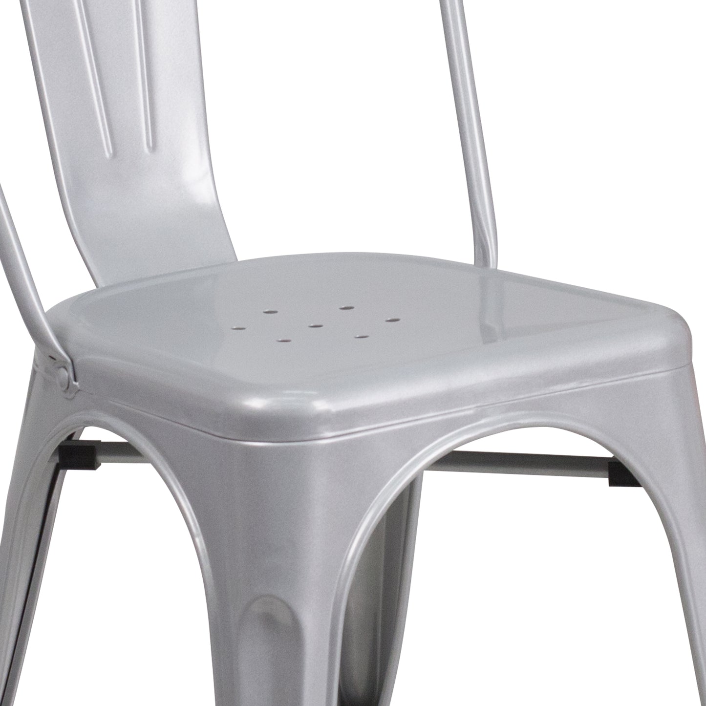 Silver Metal Chair CH-31230-SIL-GG