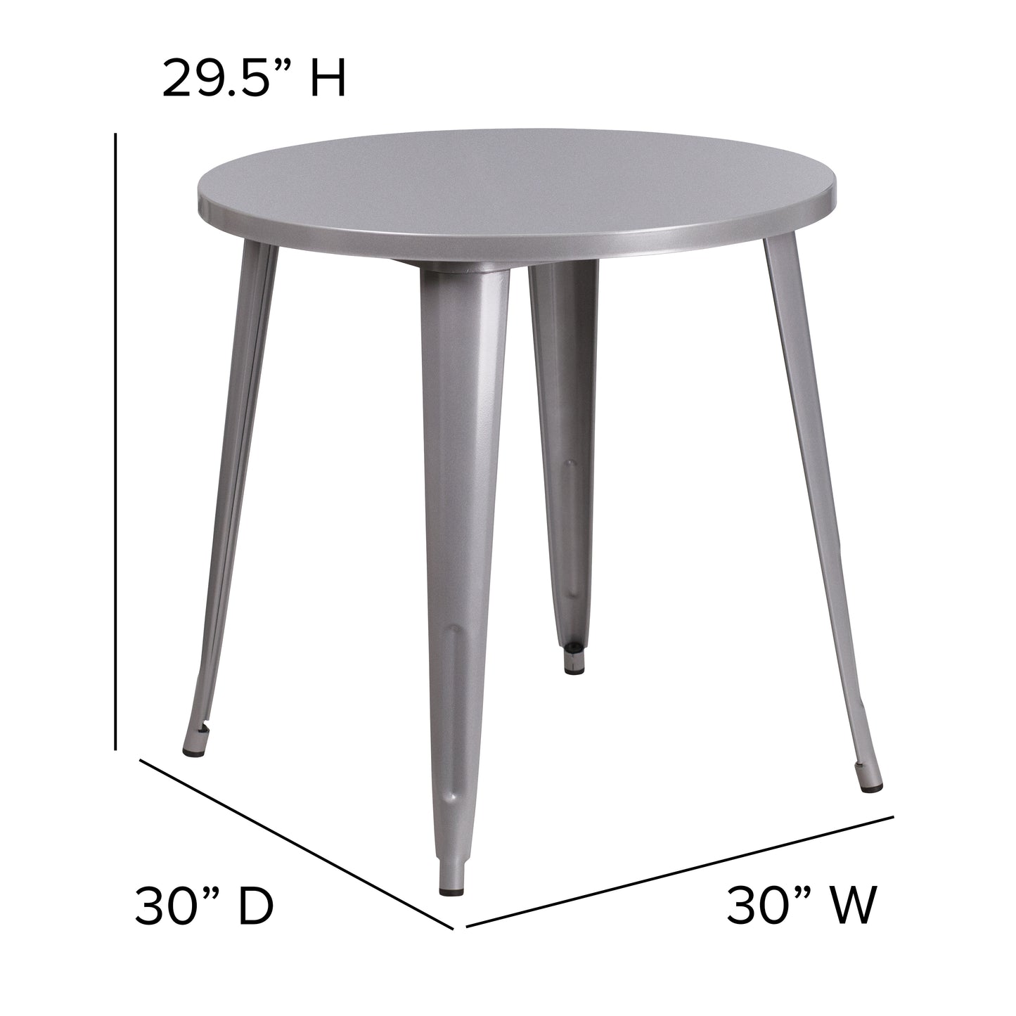 Metal Cafe Table