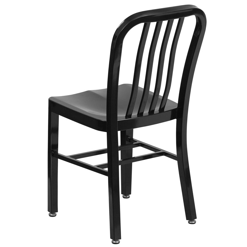 Black Indoor-Outdoor Chair CH-61200-18-BK-GG