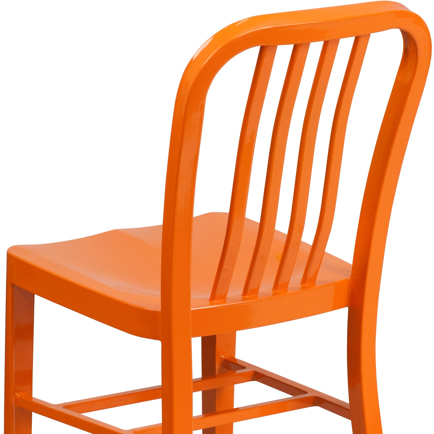 Orange Indoor-Outdoor Chair CH-61200-18-OR-GG