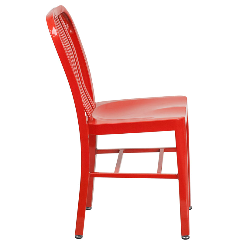 Red Indoor-Outdoor Chair CH-61200-18-RED-GG