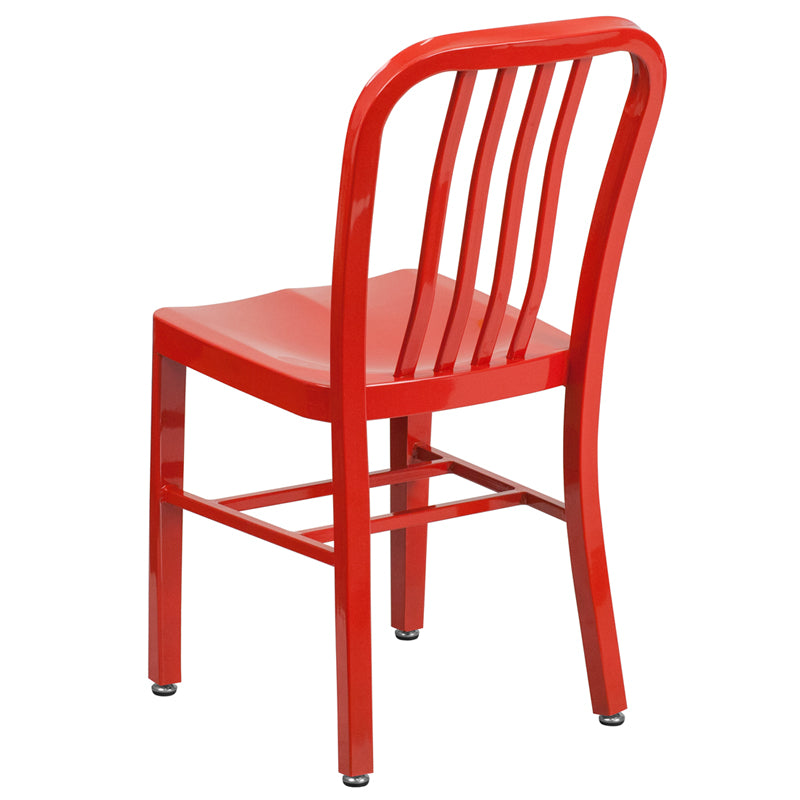 Red Indoor-Outdoor Chair CH-61200-18-RED-GG