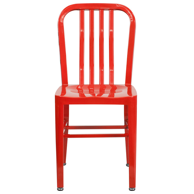 Red Indoor-Outdoor Chair CH-61200-18-RED-GG