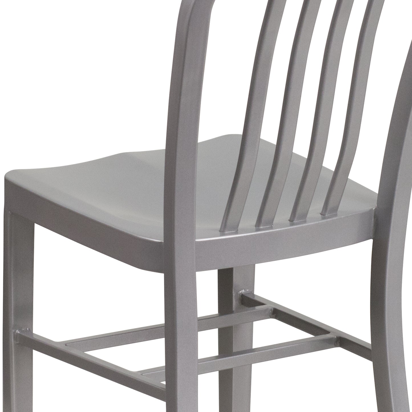 Silver Indoor-Outdoor Chair CH-61200-18-SIL-GG