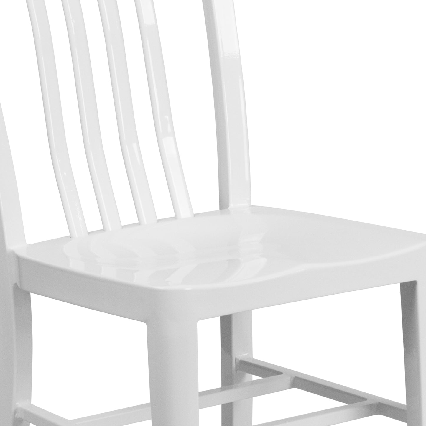 White Indoor-Outdoor Chair CH-61200-18-WH-GG