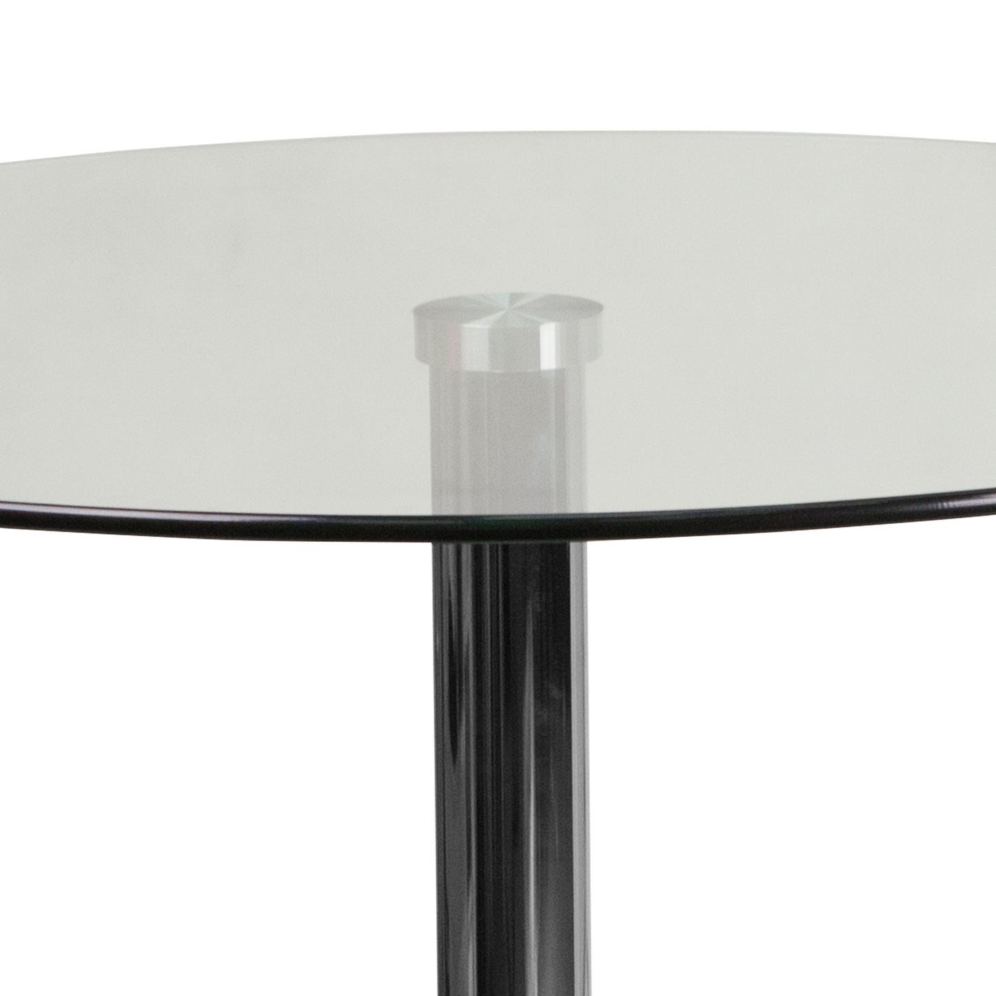 31.5RD Glass Table-29 Base CH-7-GG