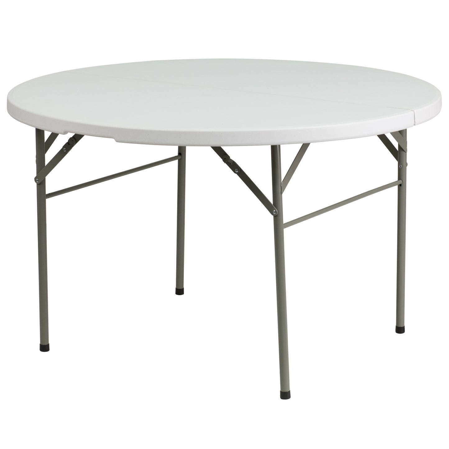 48RD White Bi-Fold Table DAD-122RZ-GG