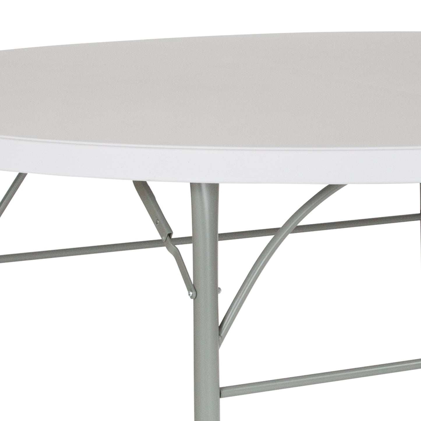 72RD White Bi-Fold Table DAD-183RZ-GG