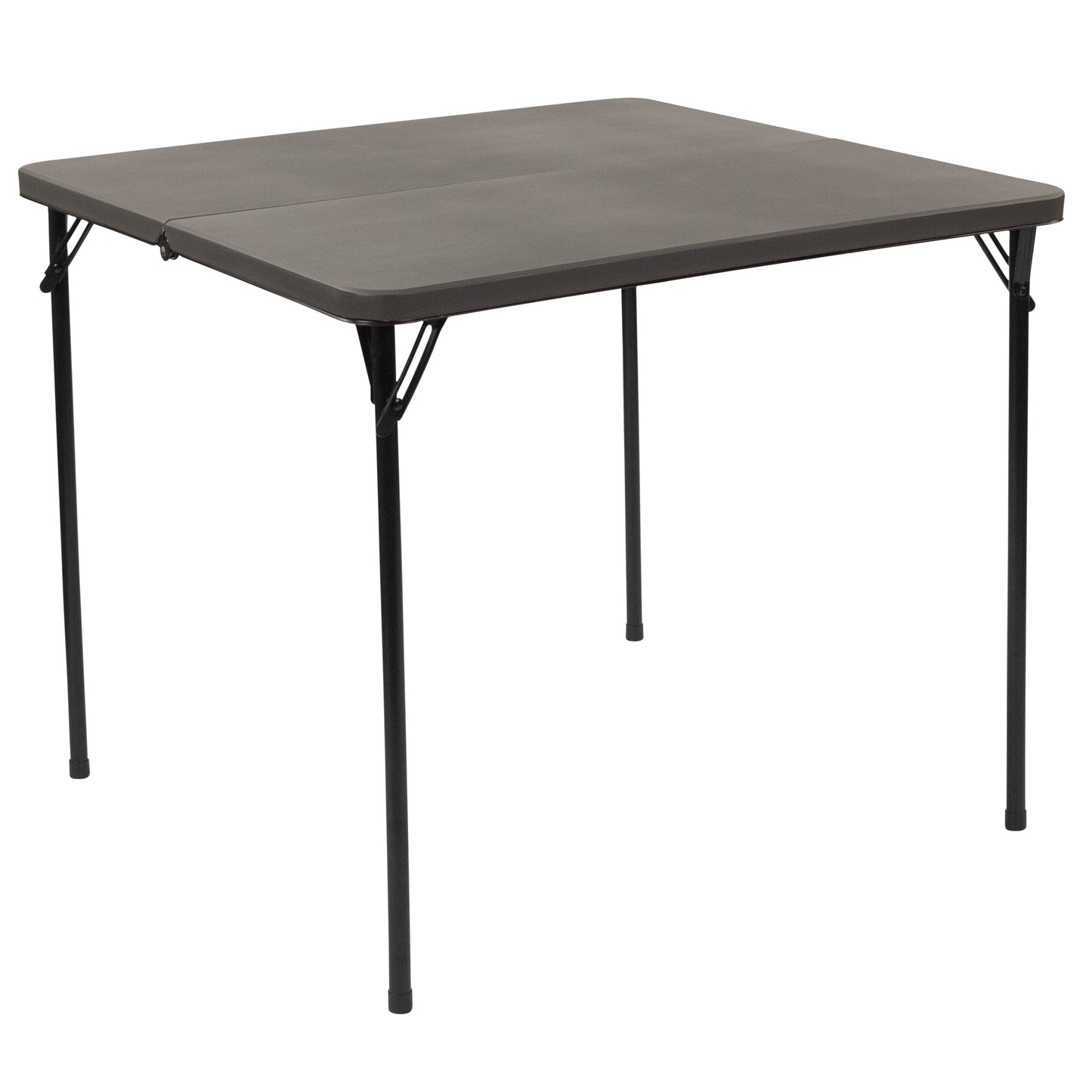 34SQ Gray Plastic Fold Table DAD-LF-86-DG-GG