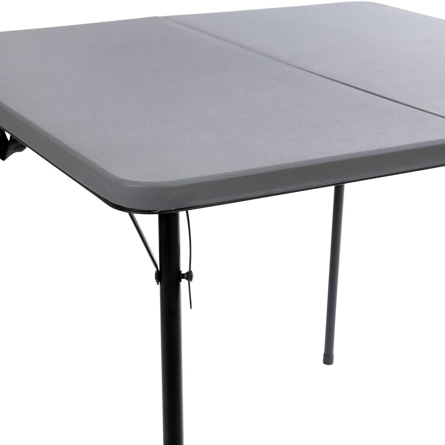 34SQ Gray Plastic Fold Table DAD-LF-86-GY-GG