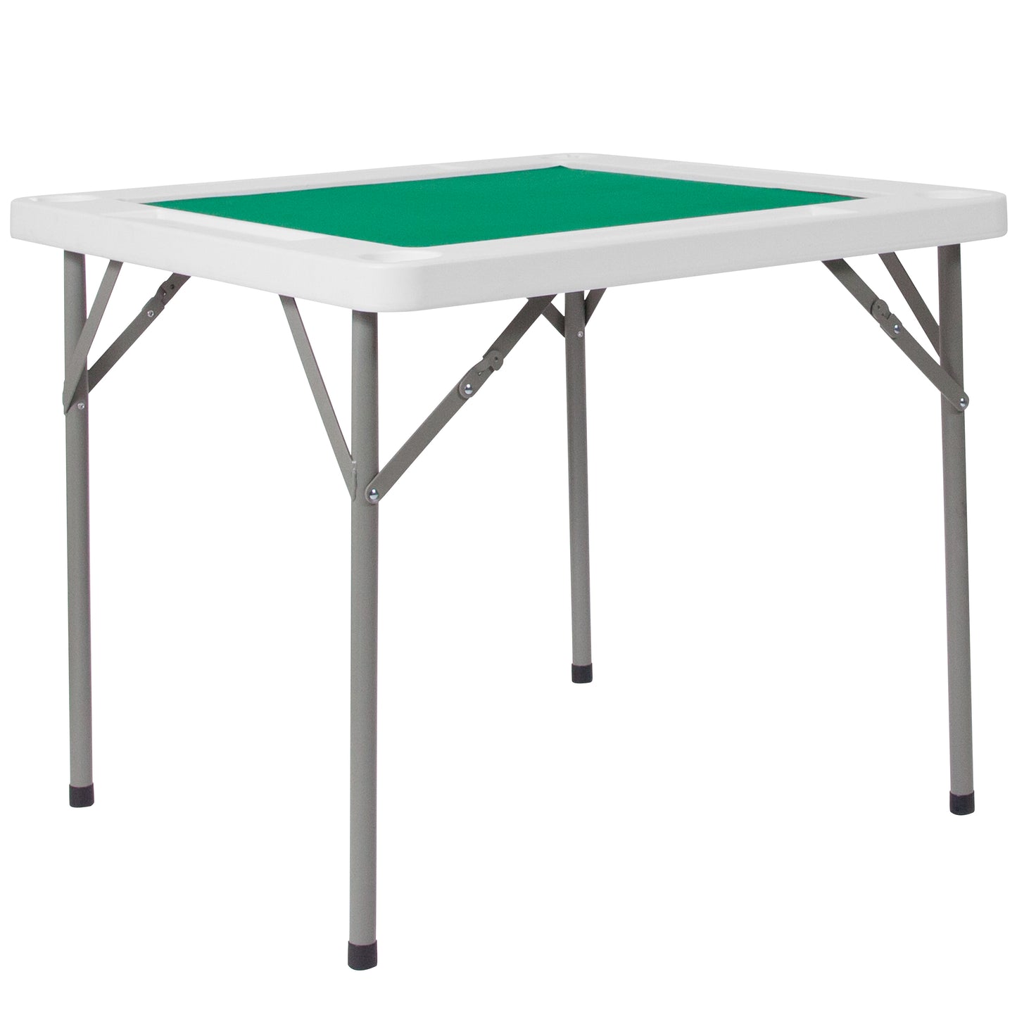 Green Felt Folding Game Table DAD-MJZ-88-GG