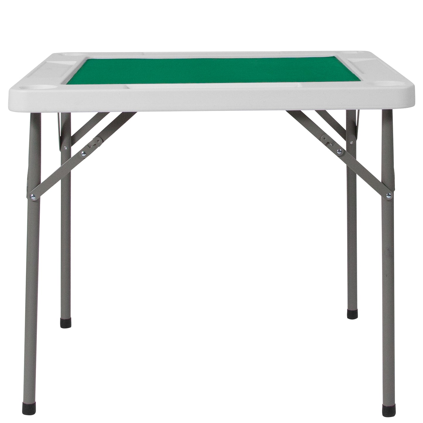 Green Felt Folding Game Table DAD-MJZ-88-GG