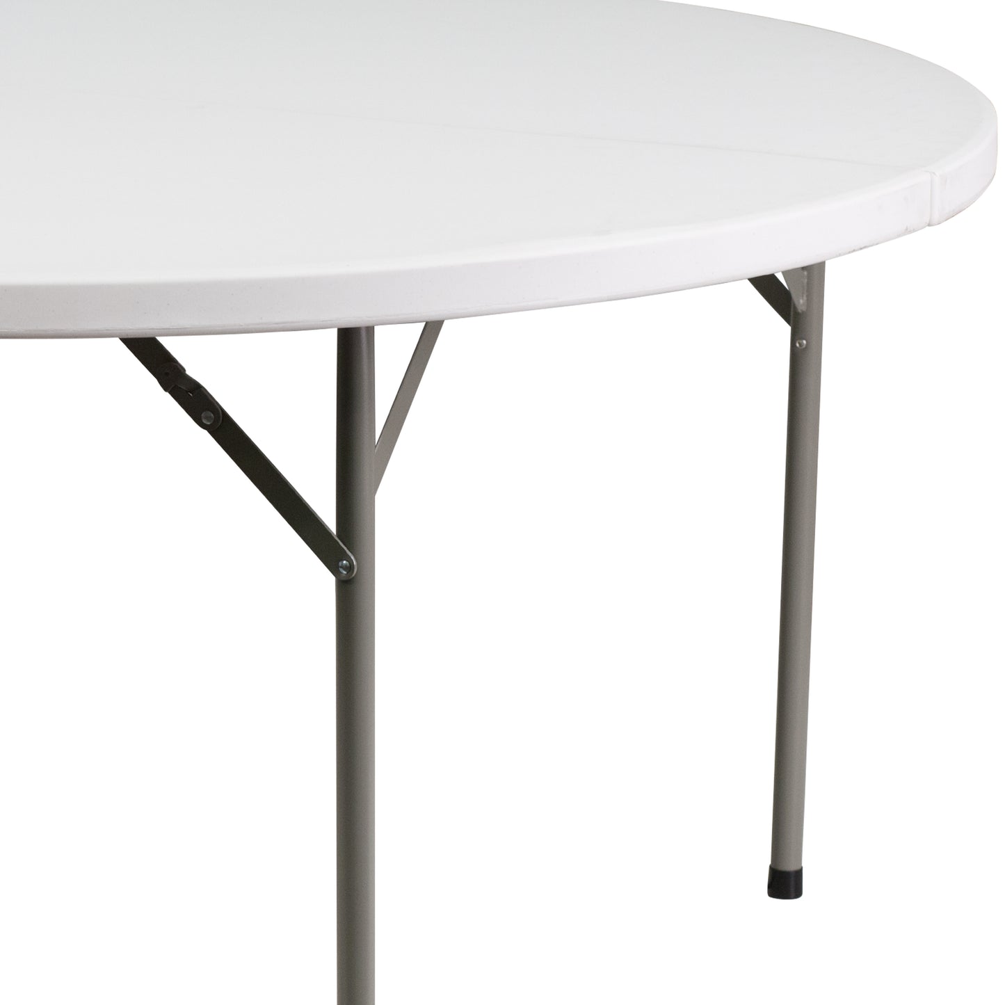 60RD White Plastic Fold Table DAD-YCZ-1-GW-GG