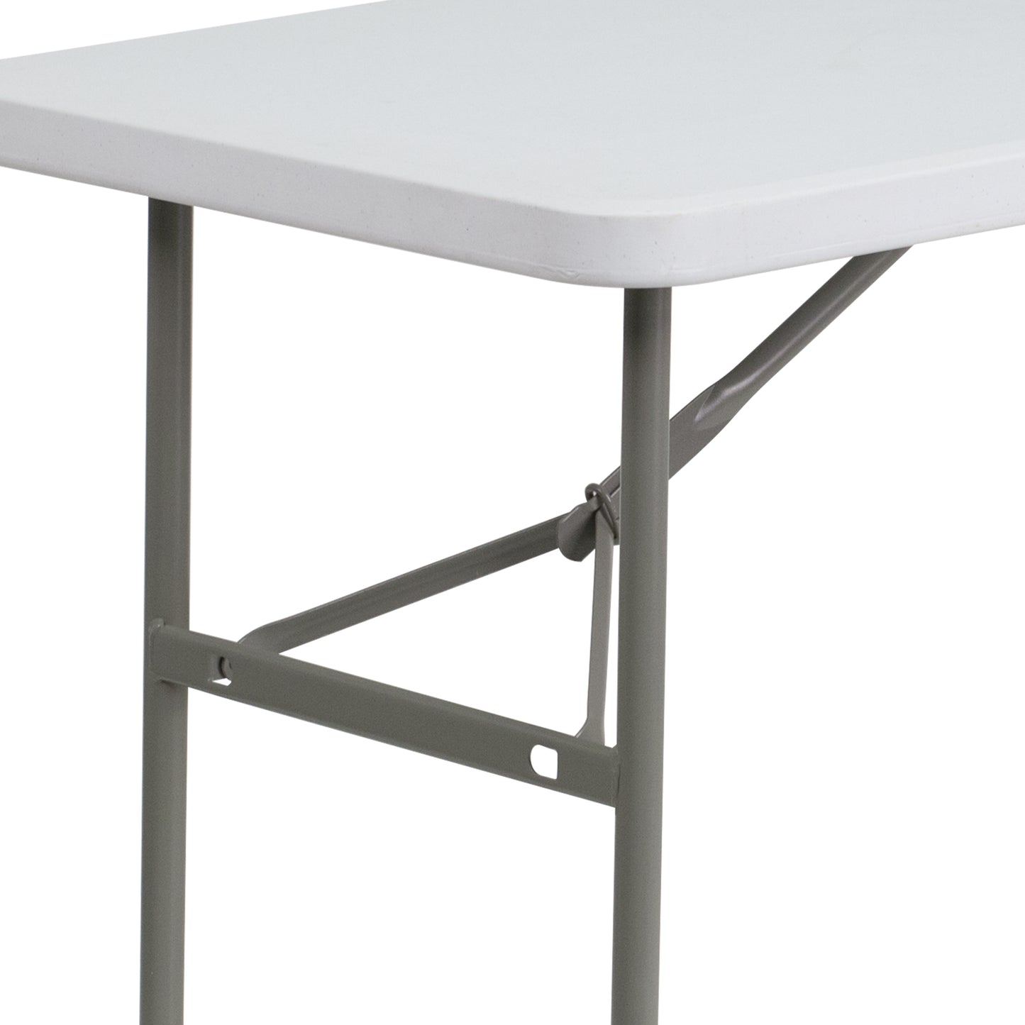 24x48 White Plastic Fold Table DAD-YCZ-122-2-GG