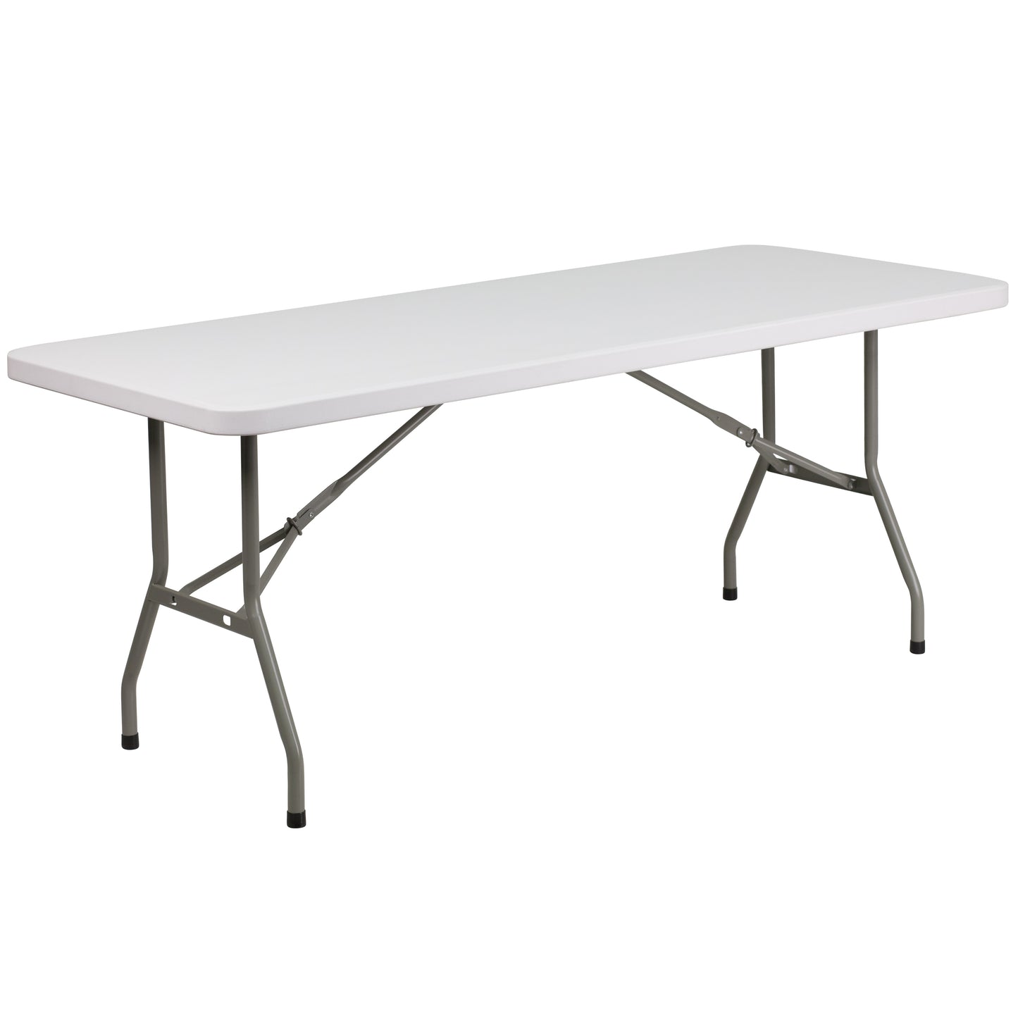 30x72 White Plastic Fold Table DAD-YCZ-183B-GW-GG