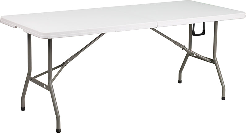 30x72 White Bi-Fold Table DAD-YCZ-183Z-GG