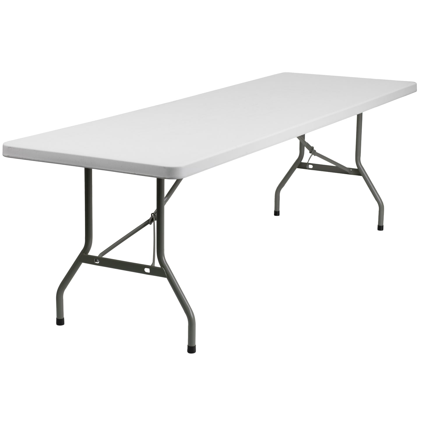 30x96 White Plastic Fold Table DAD-YCZ-244-GW-GG