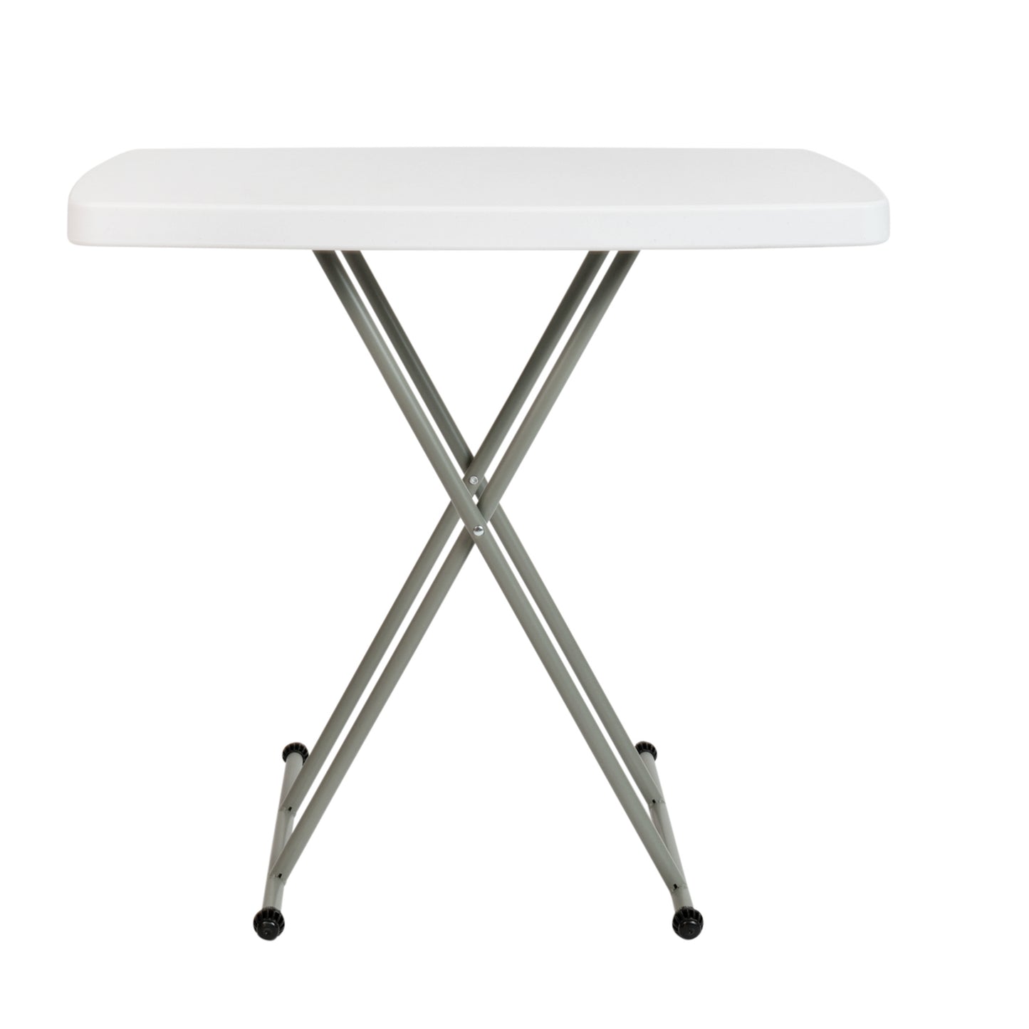 White Folding Adjustable Table DAD-YCZ-76X-GW-GG