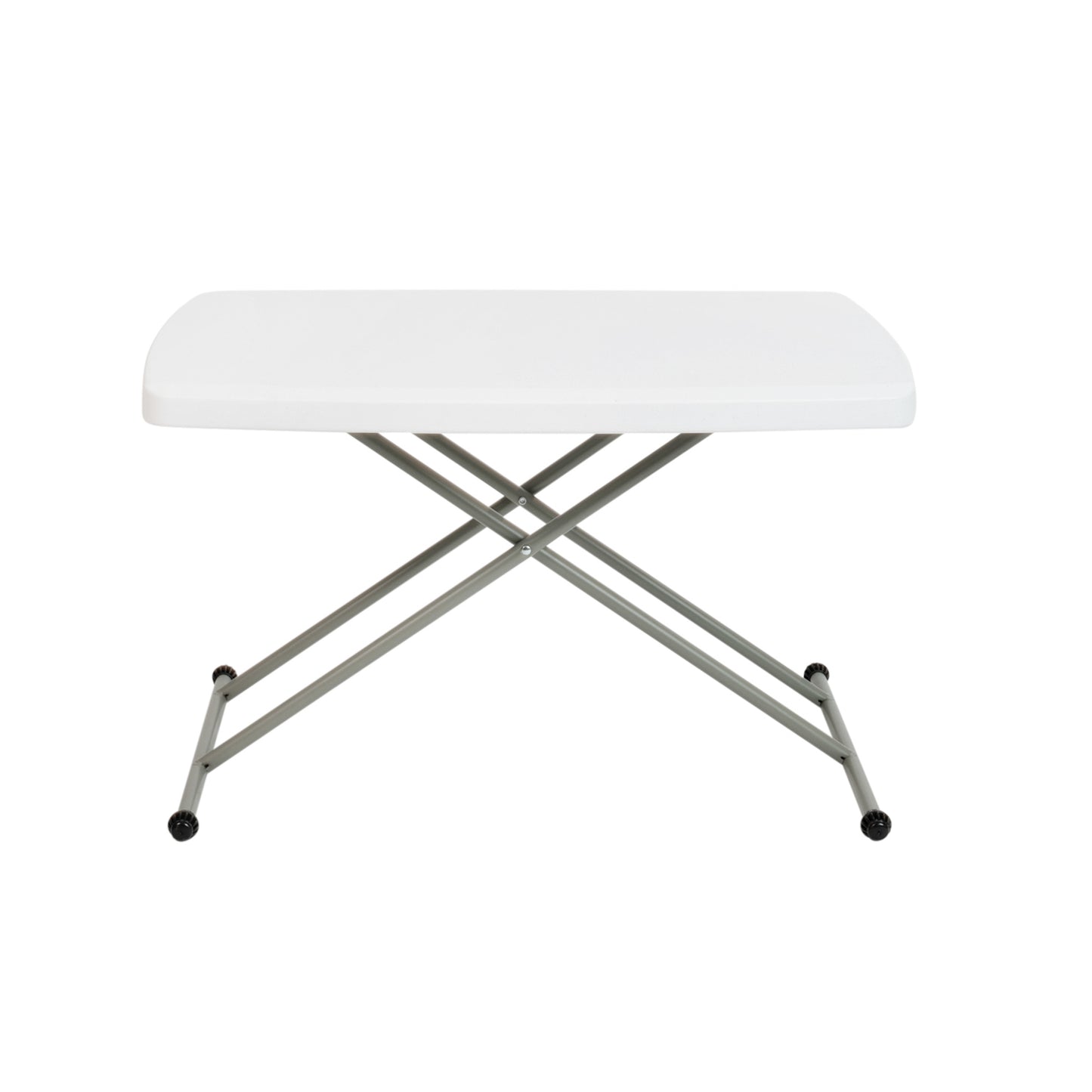 White Folding Adjustable Table DAD-YCZ-76X-GW-GG