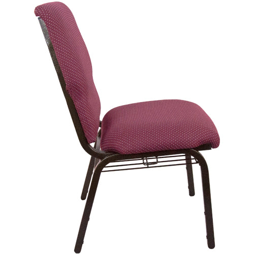 Burgundy Church Chair 21" EPCHT-100