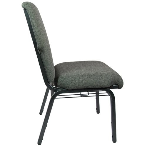 Charcoal Gray Church Chair 21" EPCHT-111