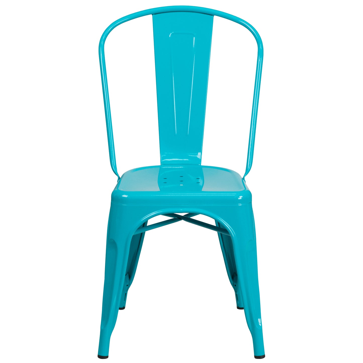 Crystal Teal-Blue Metal Chair ET-3534-CB-GG