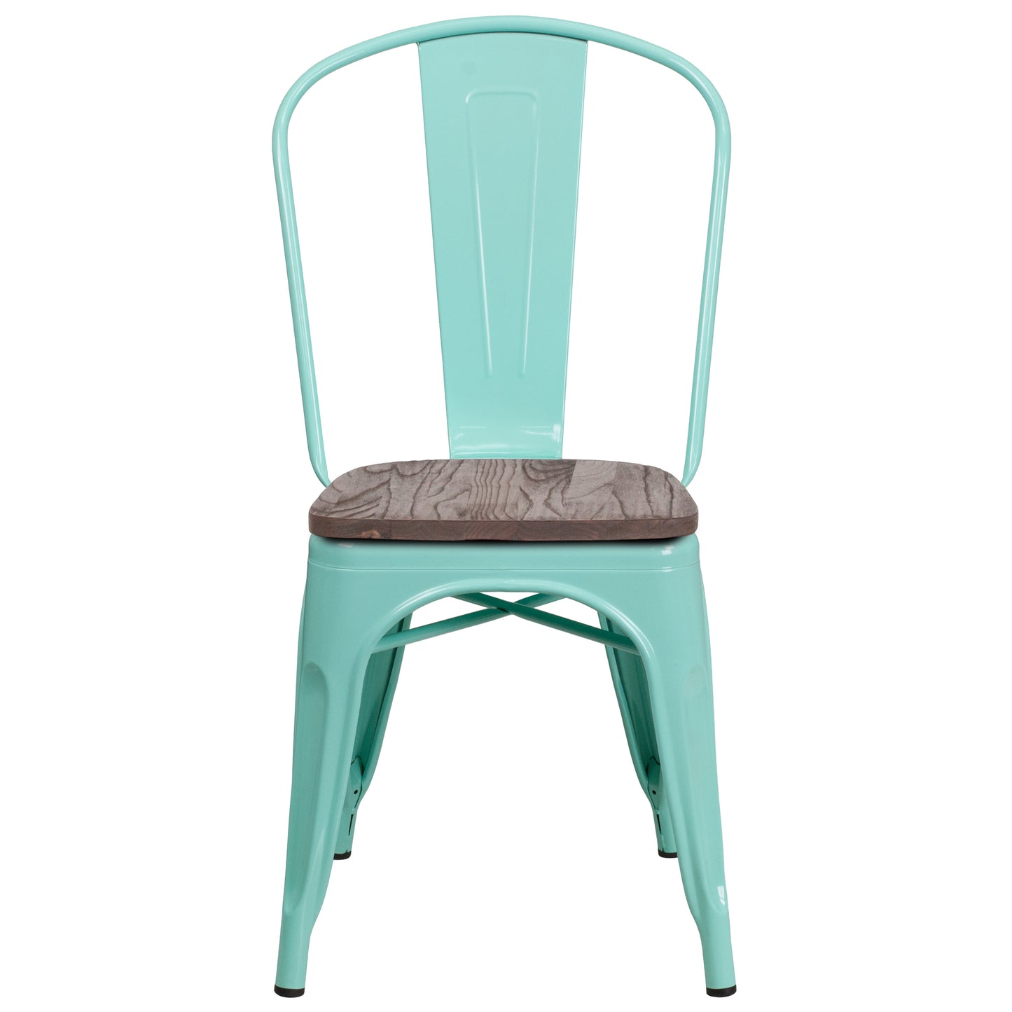 Mint Green Metal Chair ET-3534-MINT-WD-GG