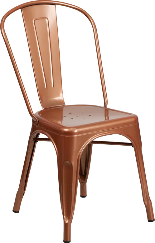 Copper Metal Chair ET-3534-POC-GG