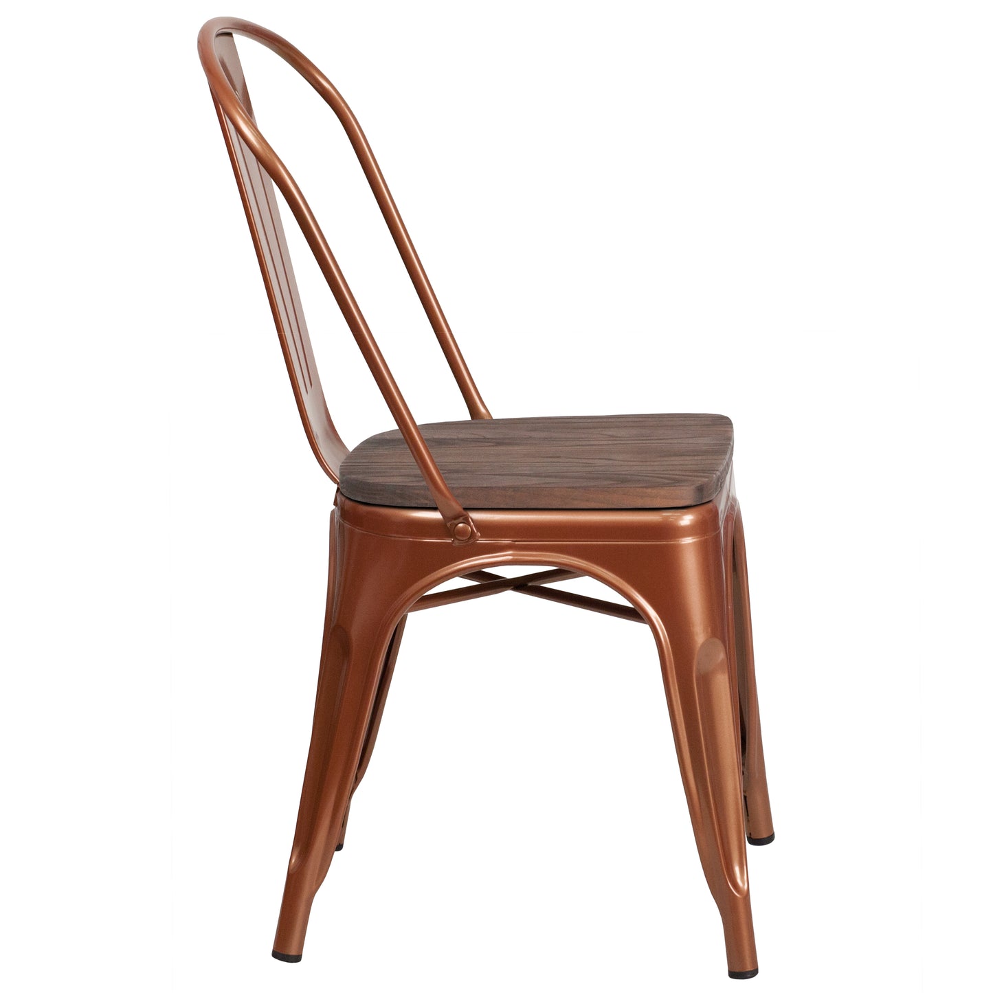 Copper Metal Chair ET-3534-POC-WD-GG