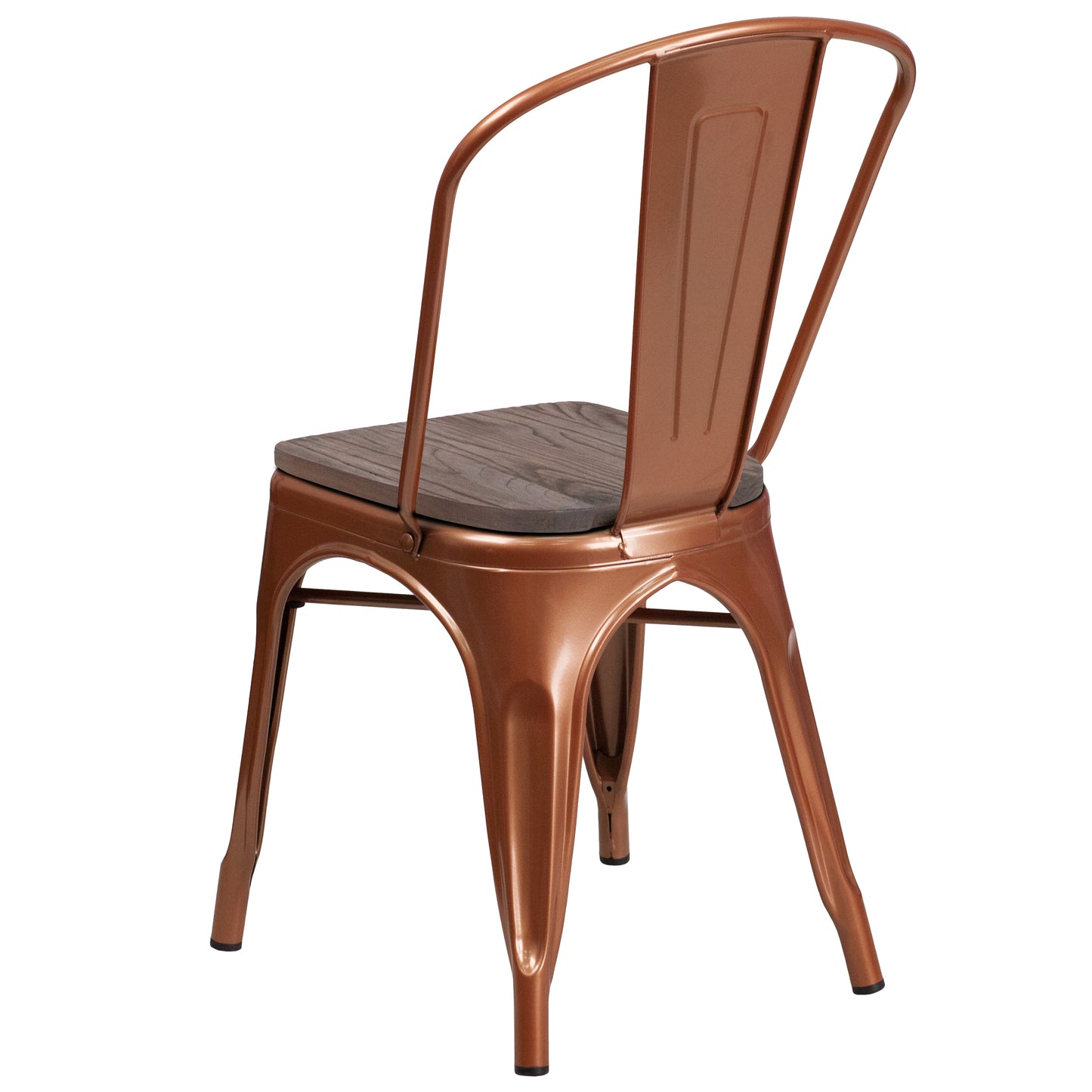 Copper Metal Chair ET-3534-POC-WD-GG